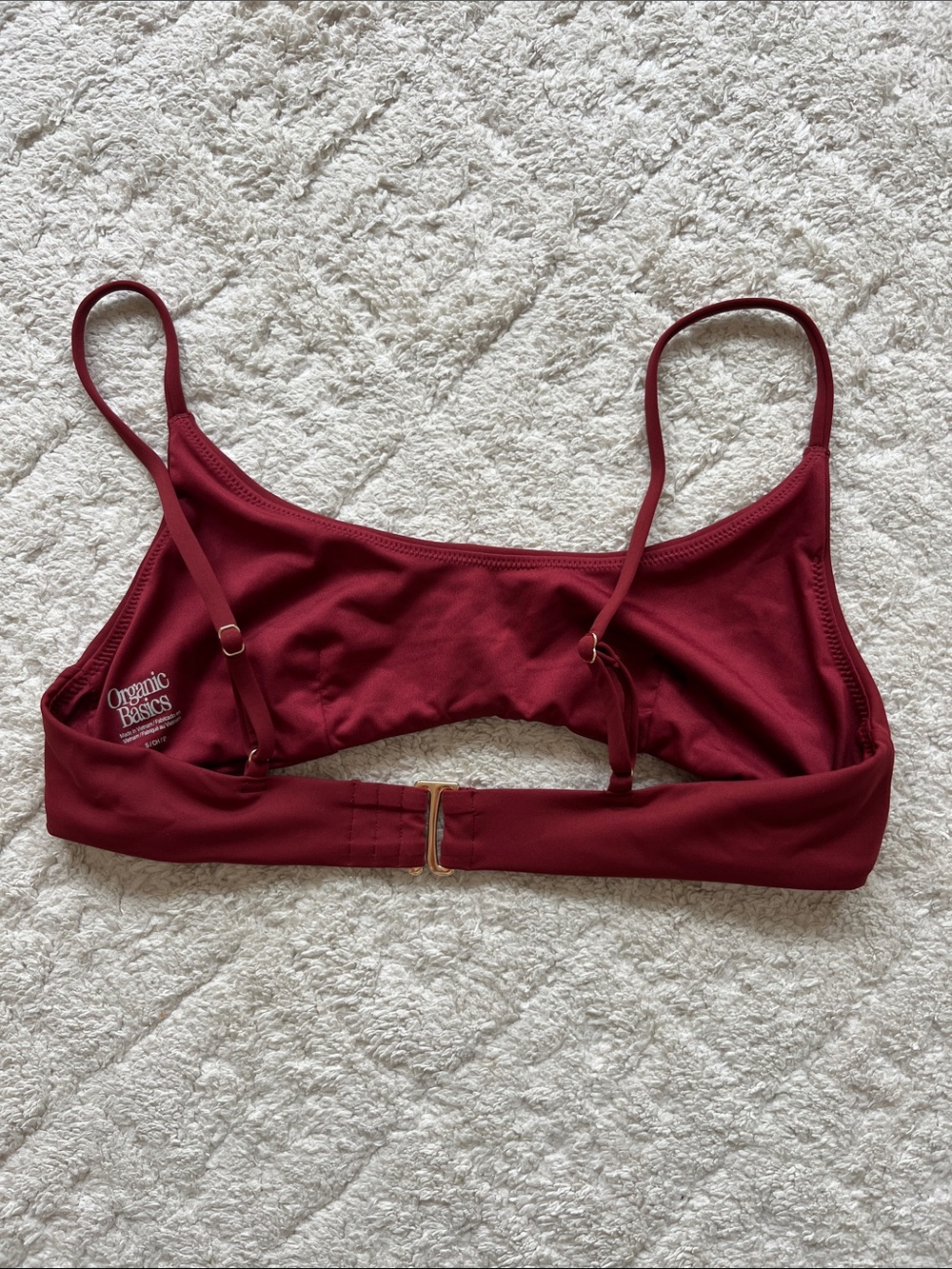 Organic Basics Swim Scoop Bikini Top